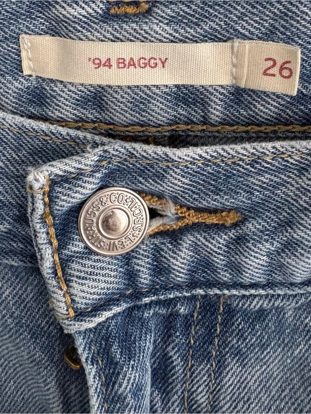 Levi's '94 Baggy Women's Jeans - Light Denim Blue